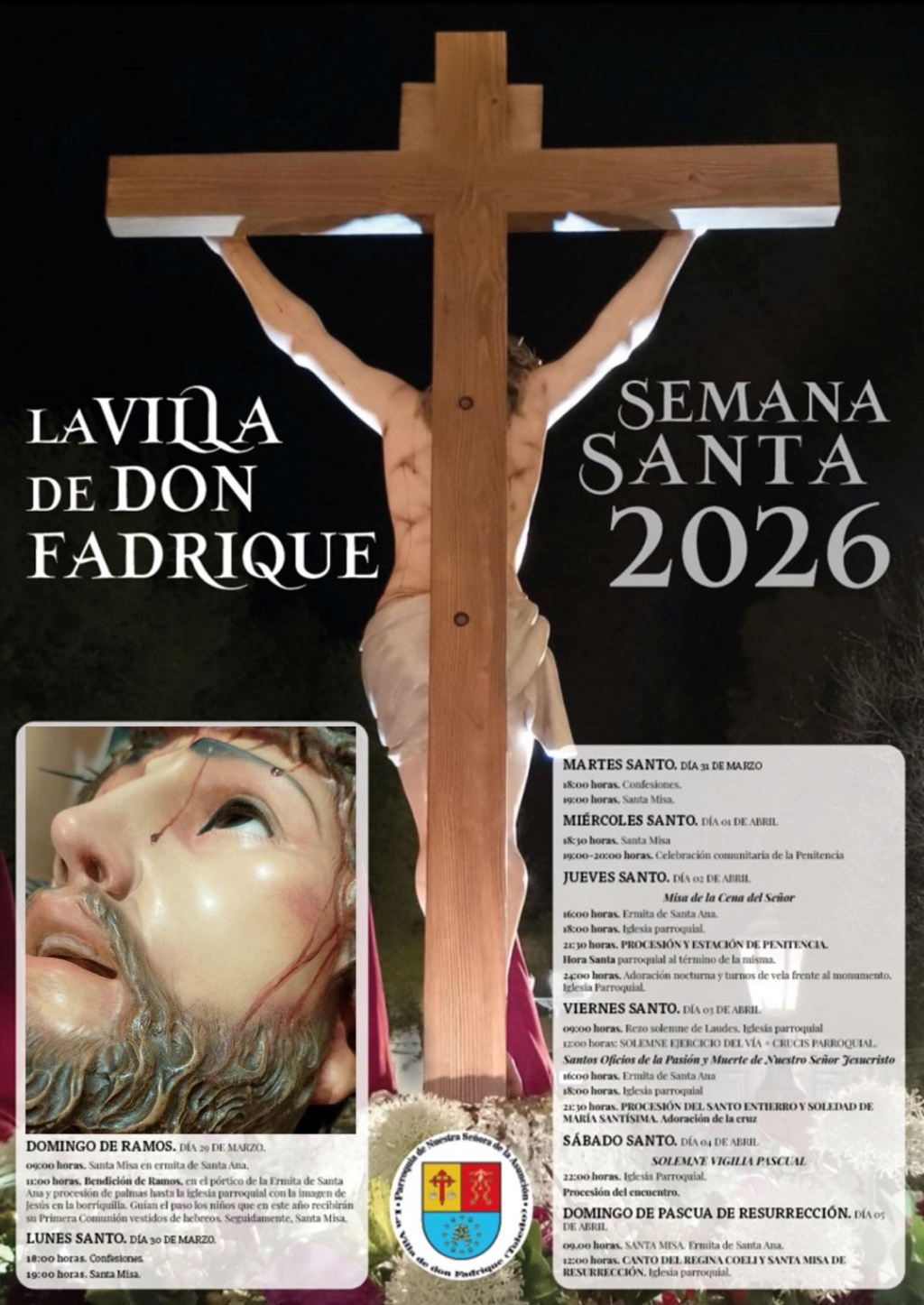 Semana Santa en La Villa de Don Fadrique 2026 La Villa de Don Fadrique